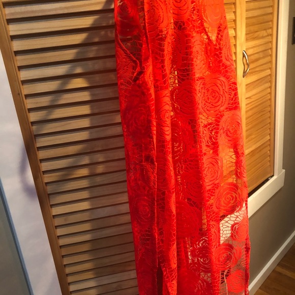 Ladies beach cover up. Or dress with slip. - Picture 3 of 3